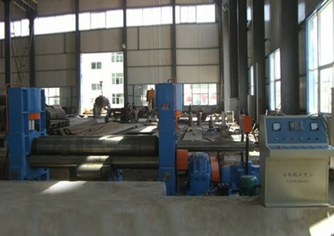 W11-20X2500 hydraulic symmetrical plate rolling machine